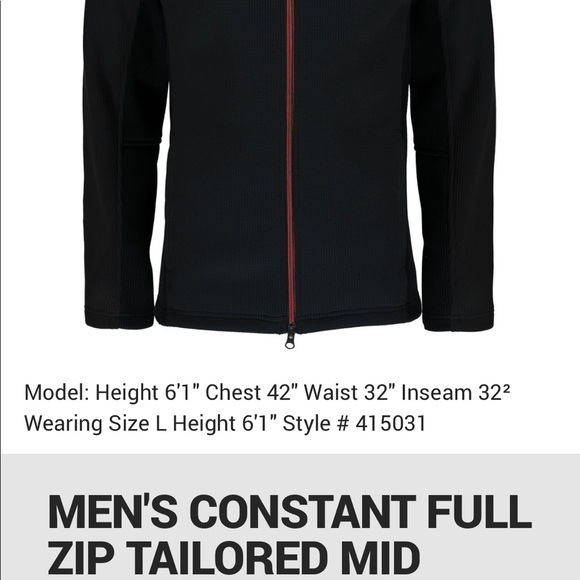 MEN'S CONSTANT FULL ZIP TAILORED MID STRYKE JACKET - Picture 2 of 4